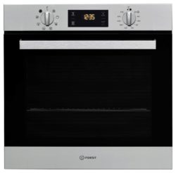Indesit Aria IFW6340IX Built-in Single Electric Oven - Steel